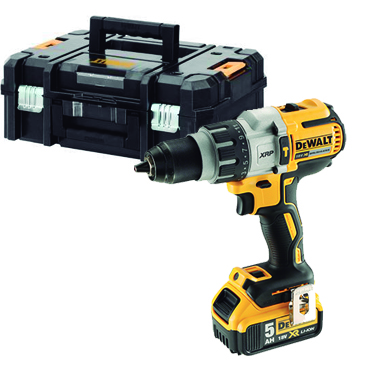 DEWALT DCD996P2-QW TALADRE PERCUTOR S/ESCOBS.18V XRP 3 VELS.5Ah